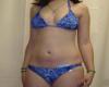 Klasick� troj�heln�ky bez vyztu�e, kalhotky B�la